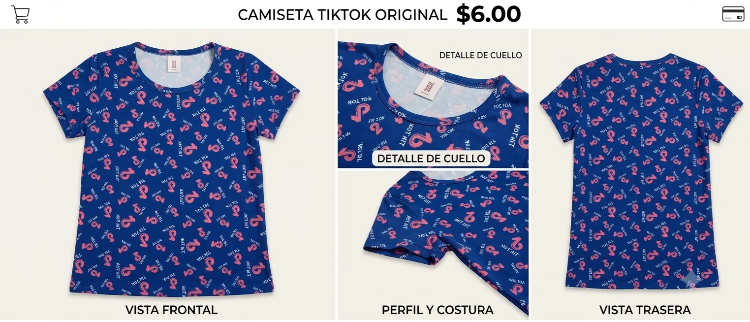 Blusa tik tok original